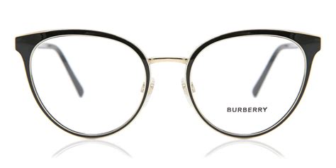 BURBERRY B 1324 1262 Black Gold EYEGLASSES GLASSES 